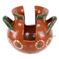 Napkin Holder Mexican Clay Barro Floral