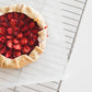 3 PC Red & Black Marble Coating Baking Tray Set