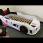 Black Trackster Twin Car Bed Frame