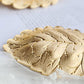 European Style Large Metal Leaf Shape Dried Fruit Dish Snack Plate