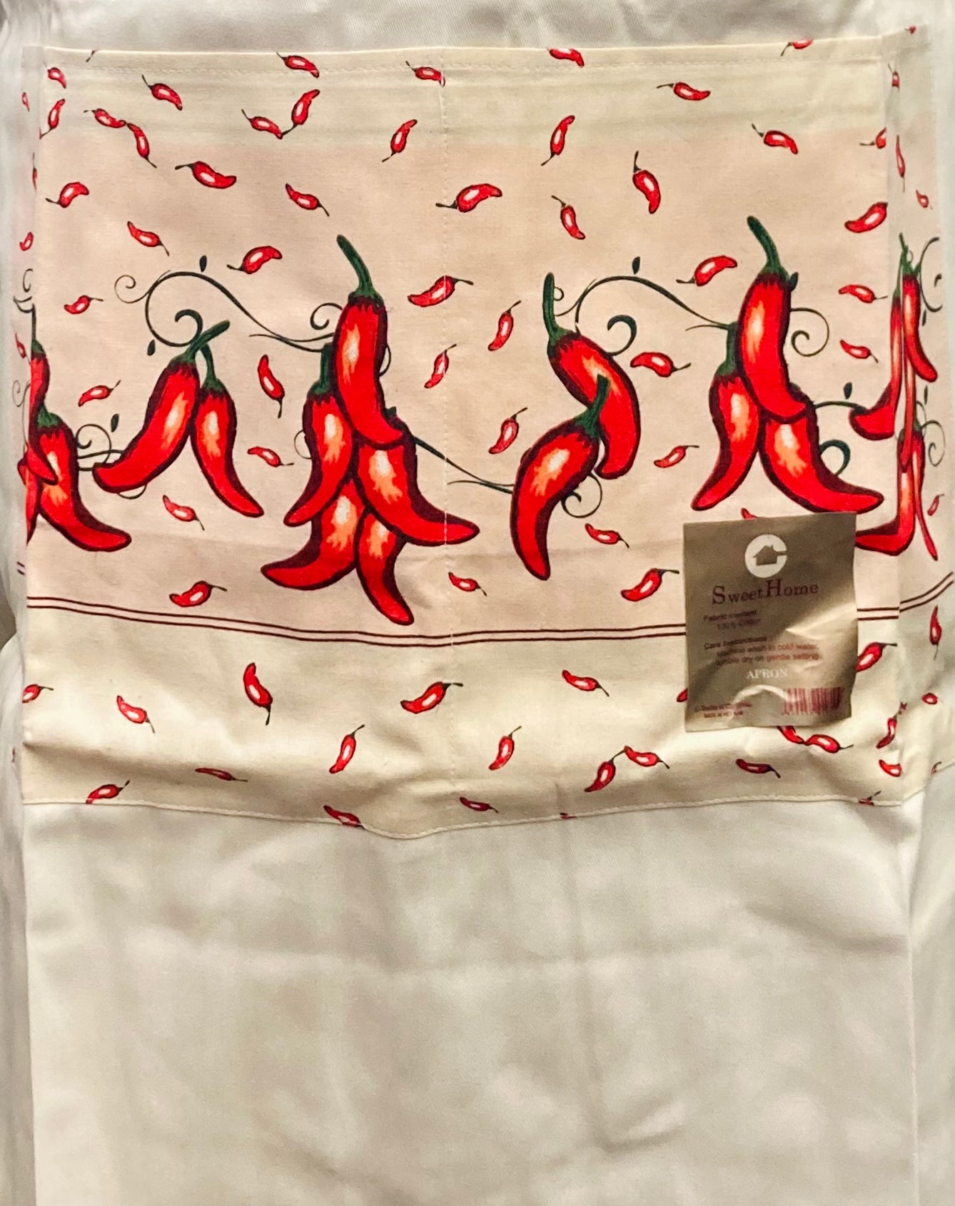 Chilly Apron / Mandil 100% Cotton