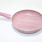 3 PC Pink Non Stick Frying Pan Set