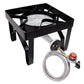 16" Square Single Burner Outdoor Stove