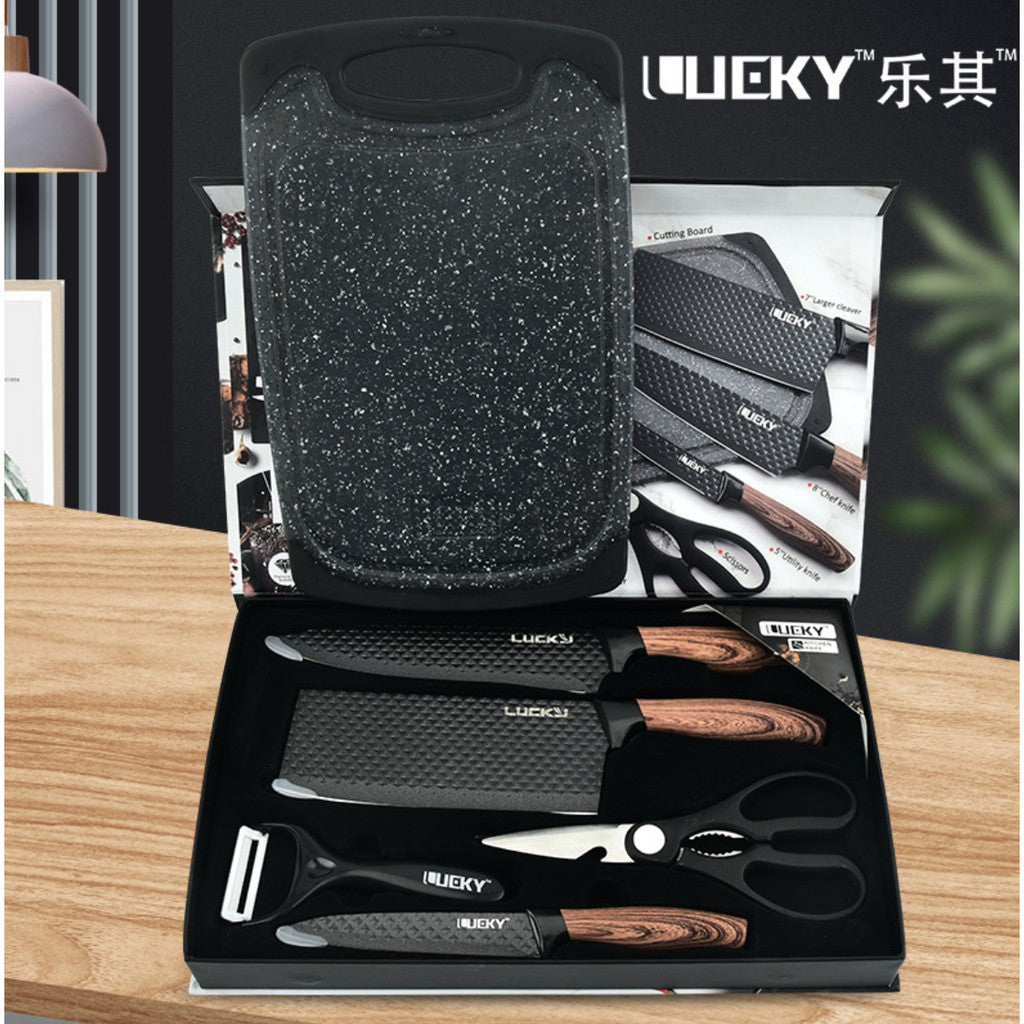 6 PC Kitchen Knife Set