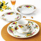 49 PC Rose Royal Dinner Set