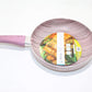 3 PC Pink Non Stick Frying Pan Set