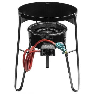Tall Single Burner Propane Gas Stove 26,000 BTU