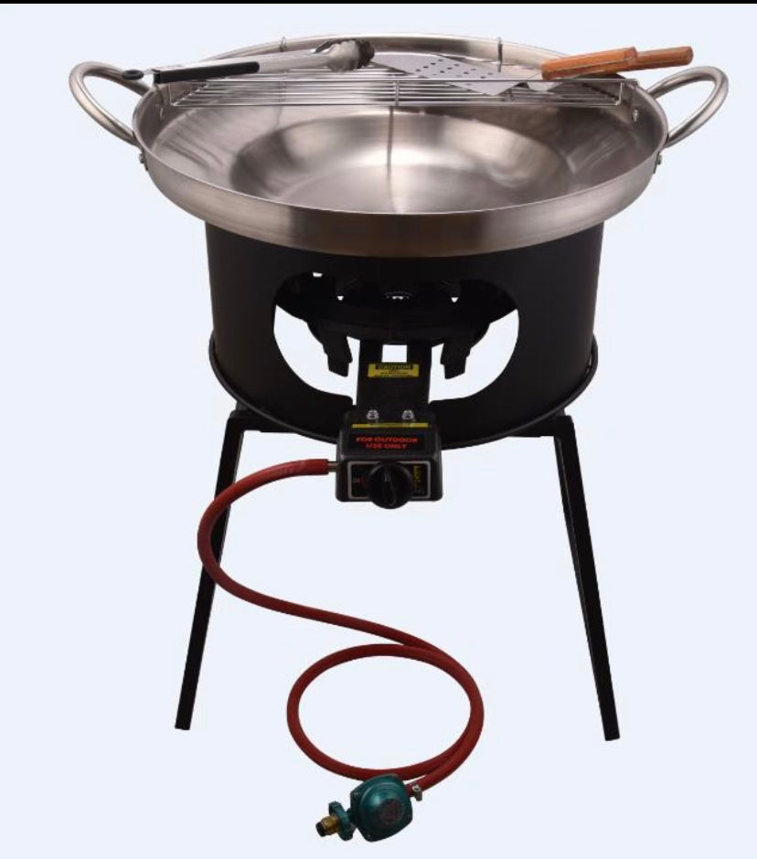 2 PC Portable Gas Stove & Disco Set