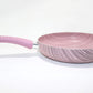 3 PC Pink Non Stick Frying Pan Set