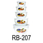 10 PC Belly Body Enamel Bowl Set