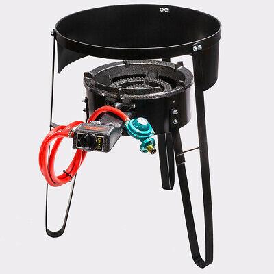 Tall Single Burner Propane Gas Stove 26,000 BTU