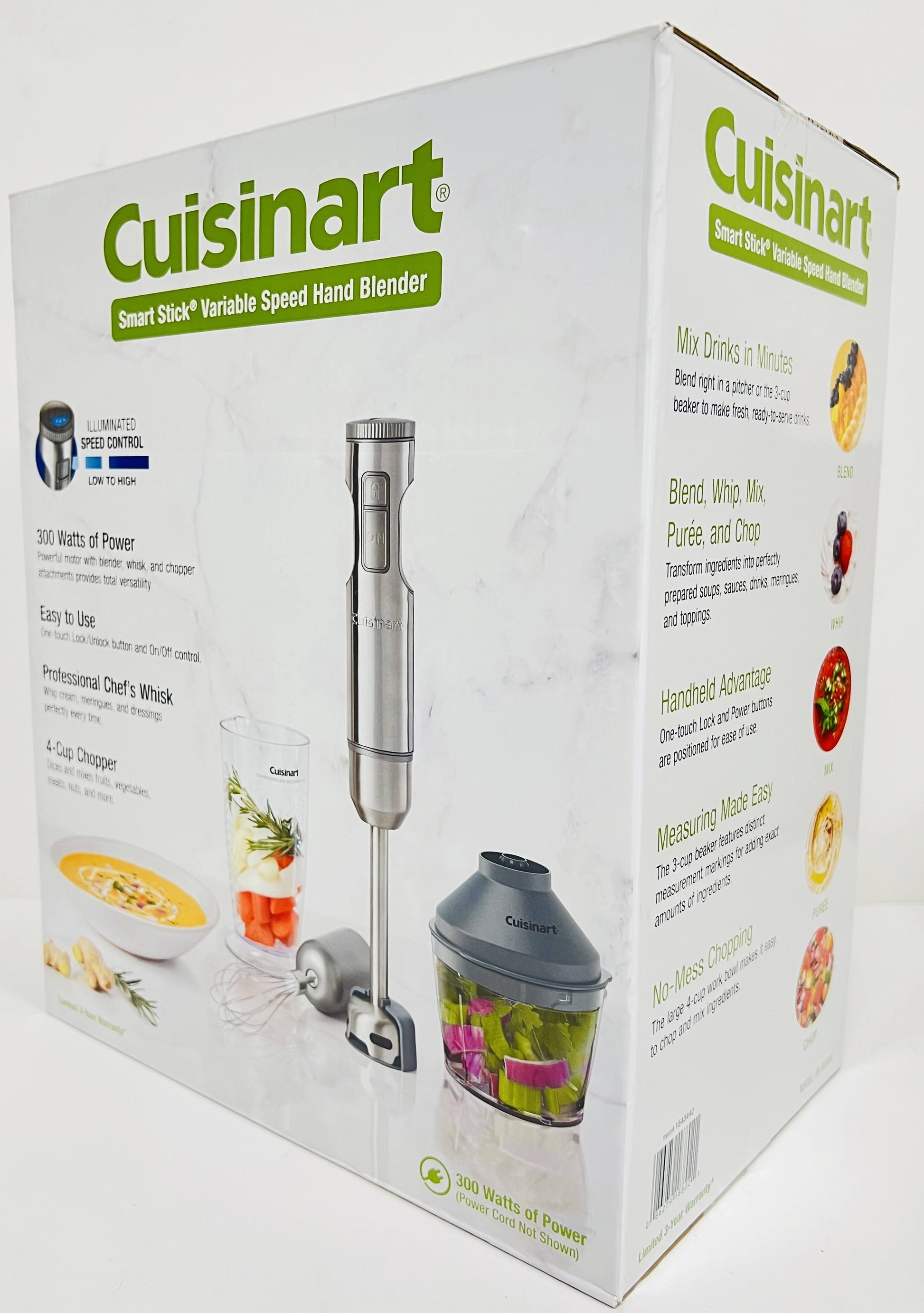 Cuisinart Variable Speed Immersion Blender with Food Processor