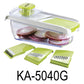 5 Cups Storage Container Mandolin Slicer