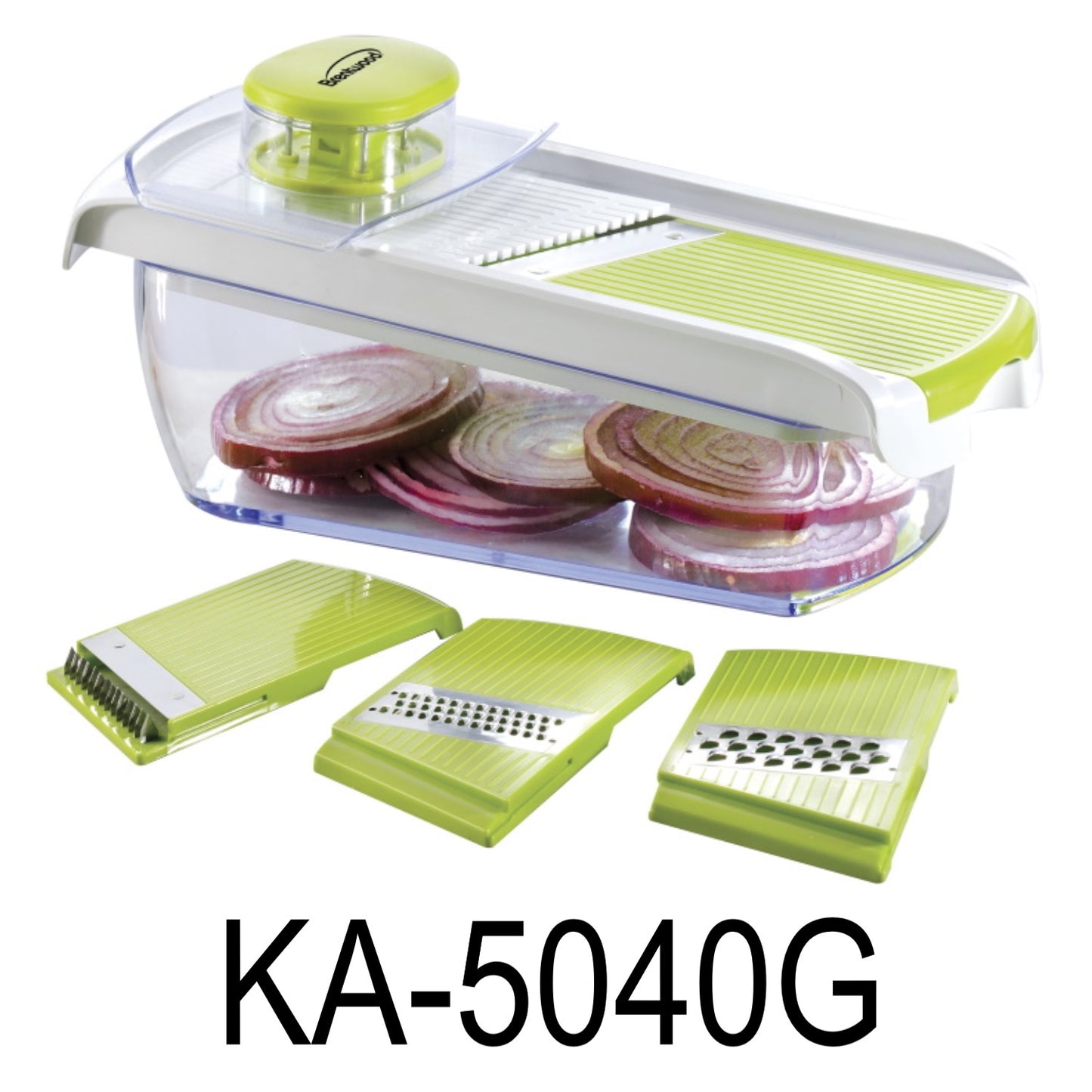 5 Cups Storage Container Mandolin Slicer