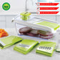 5 Cups Storage Container Mandolin Slicer