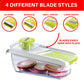 5 Cups Storage Container Mandolin Slicer