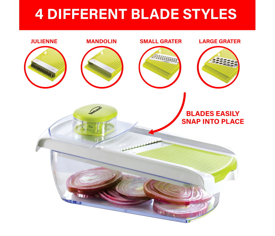 5 Cups Storage Container Mandolin Slicer