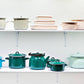 10 PC Red Stock Pot Enamel