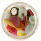 10 PC Plastic Round Food Storage Set-Red
