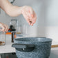 32cm Black Granite Coating Aluminum Deep Pot