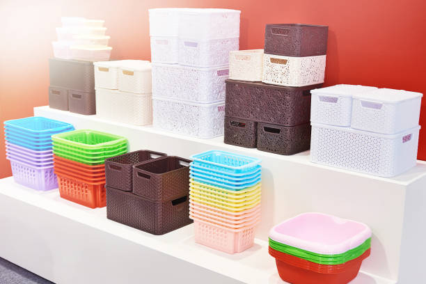 Small Plastic Organizer- Green