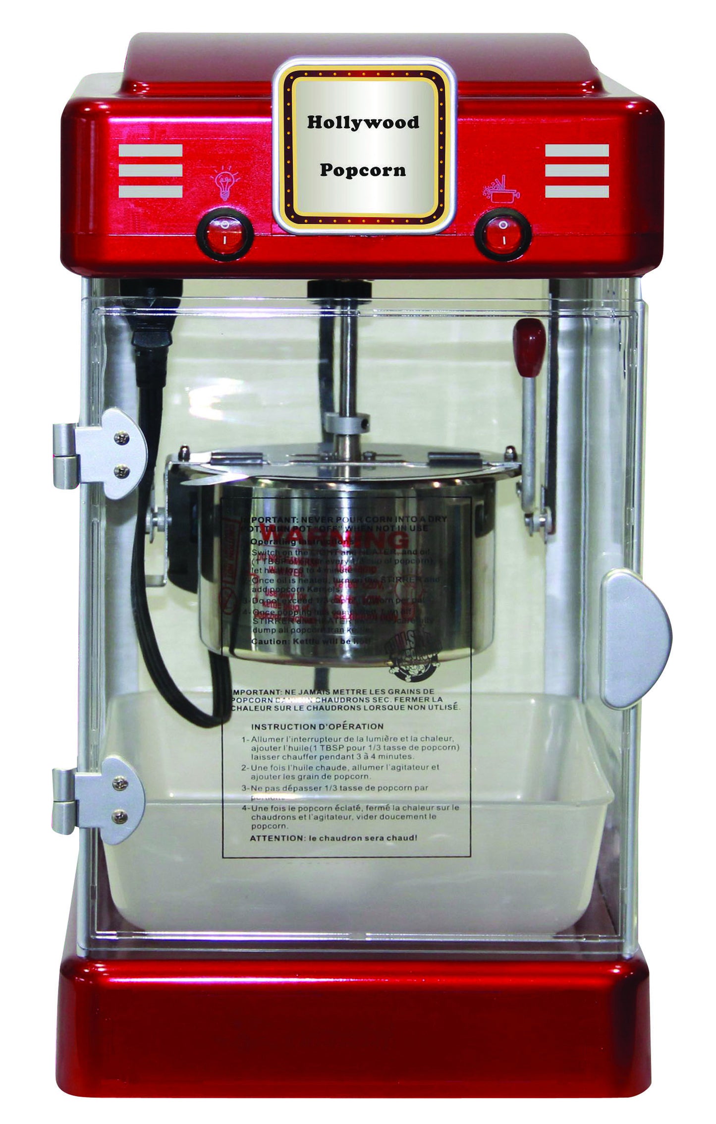 2.5 Oz Red Popcorn Machine