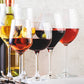 6 PC 9 Oz Cristar Premiere Wine Goblet Glasses