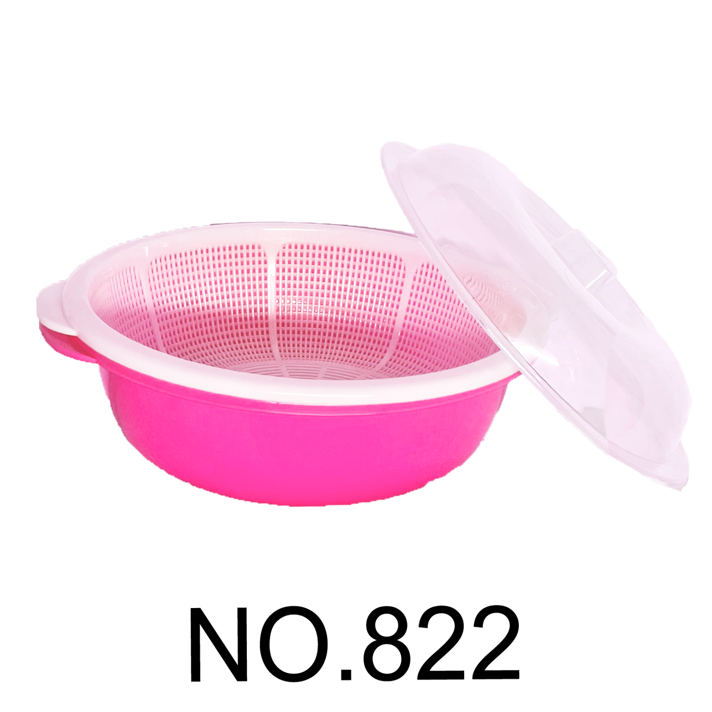 5L Pink Mixing Bowl w/ Lid