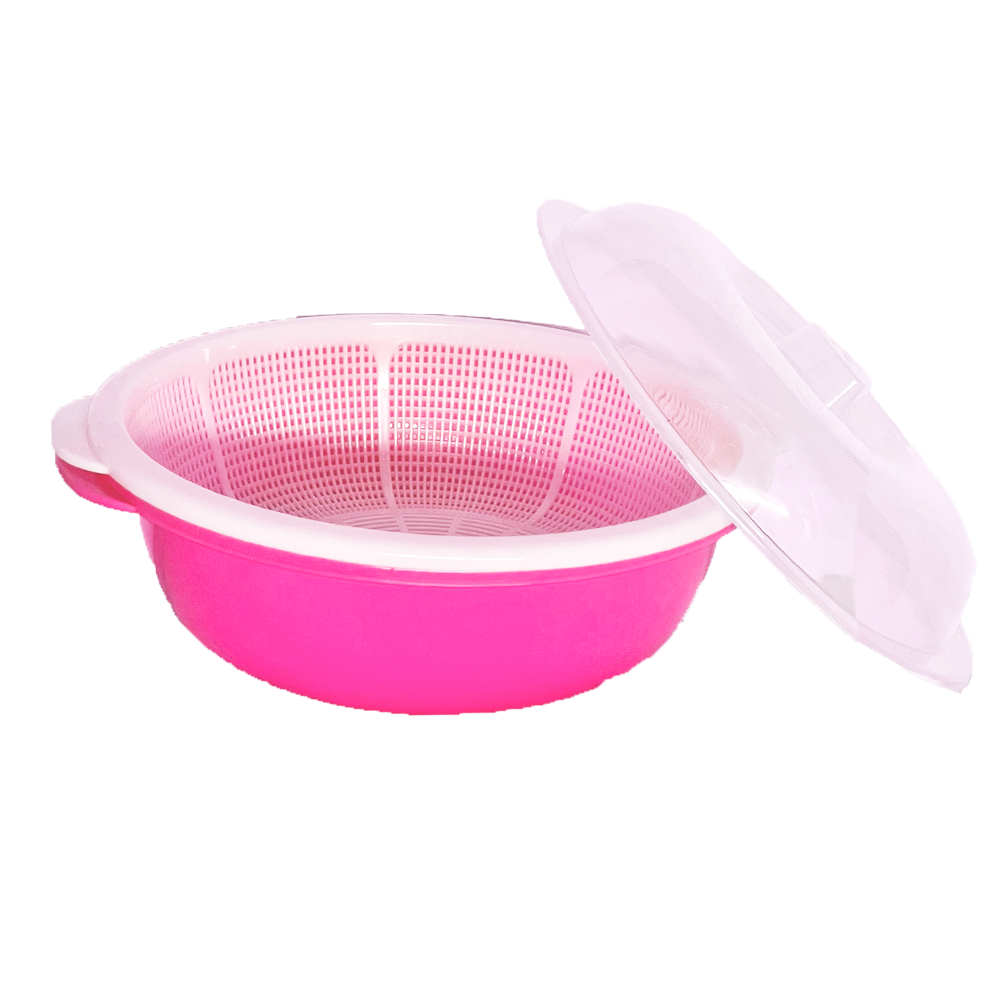 3L Pink Mixing Bowl w/ Lid
