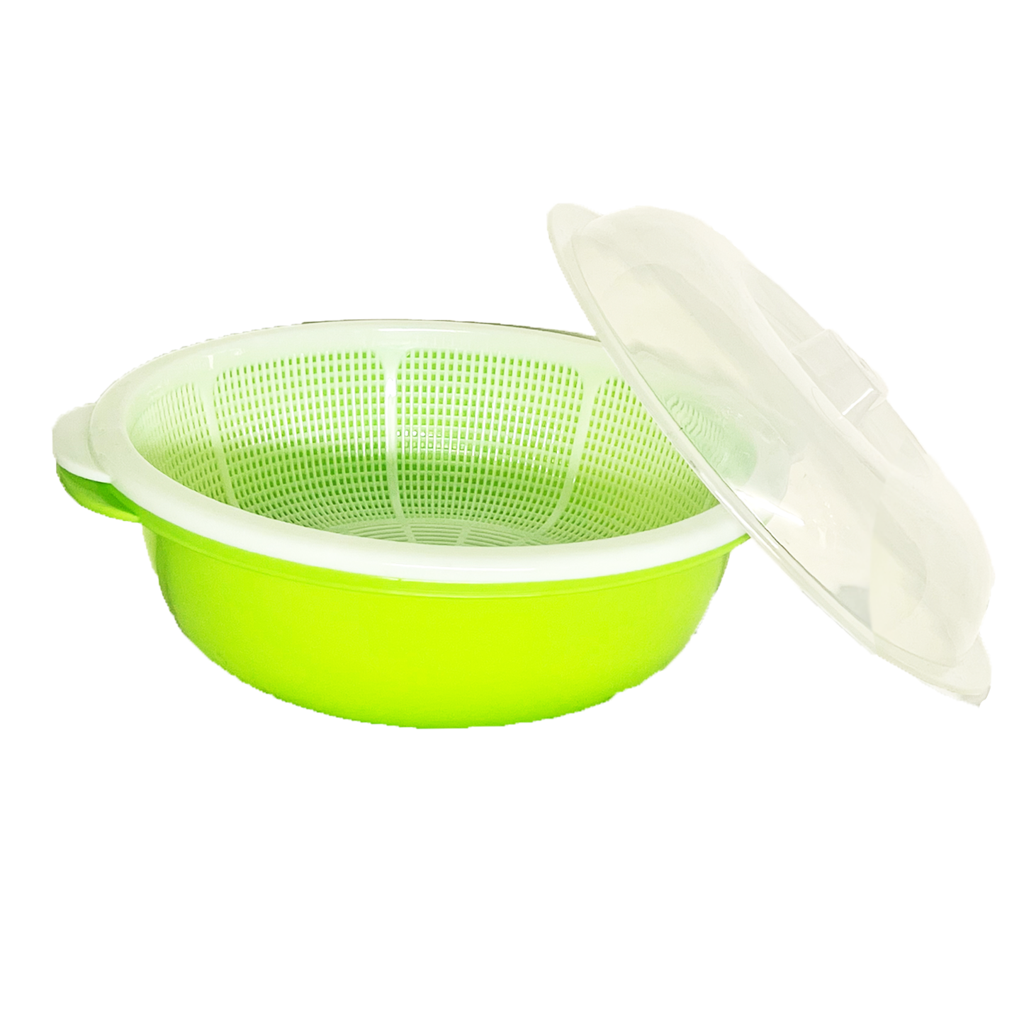 3L Green Mixing Bowl w/ Lid