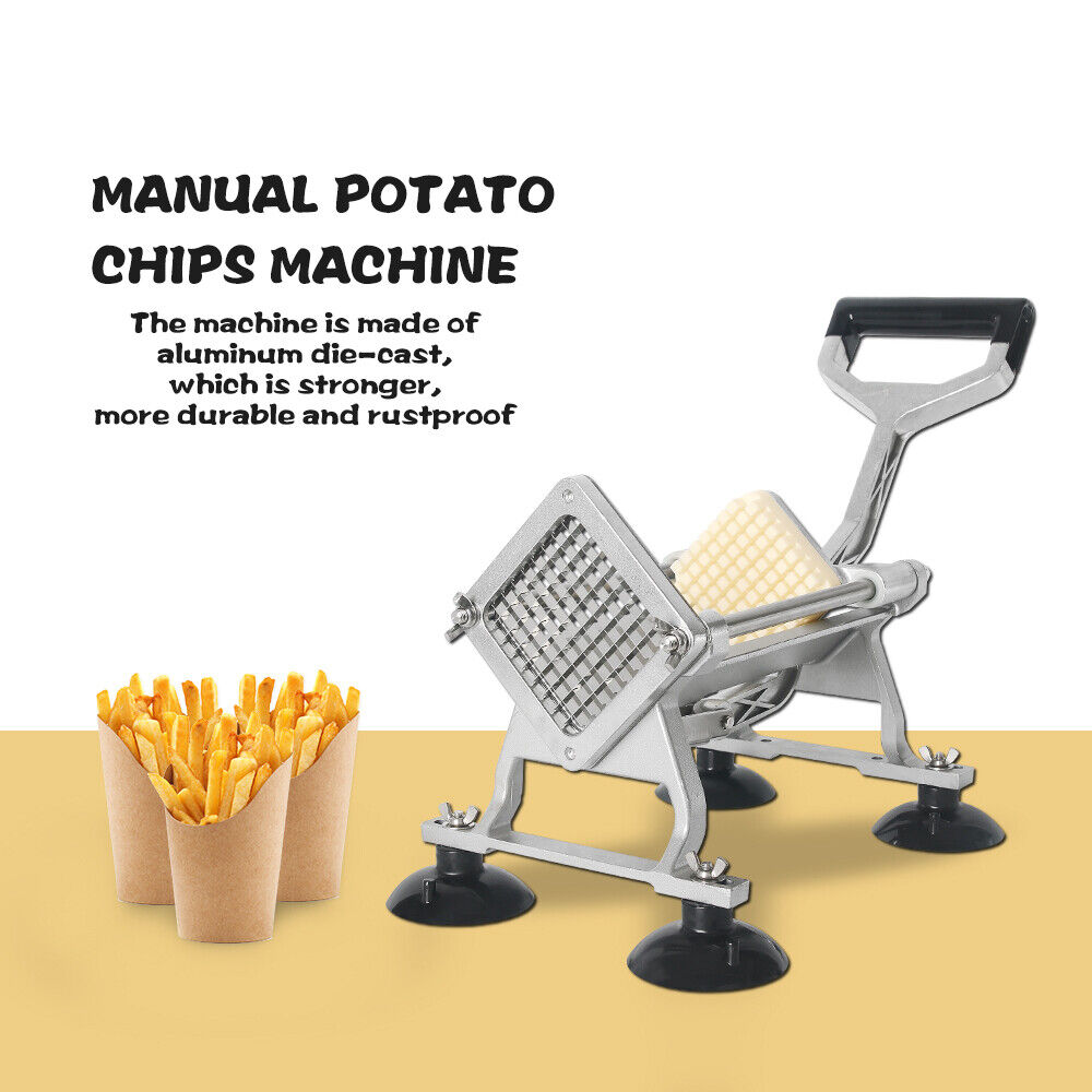 Silver Manual Potato Chips, French Fries Cutter – R & B Import