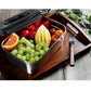 2.4L Basic Food Container With Black Lit And Handle