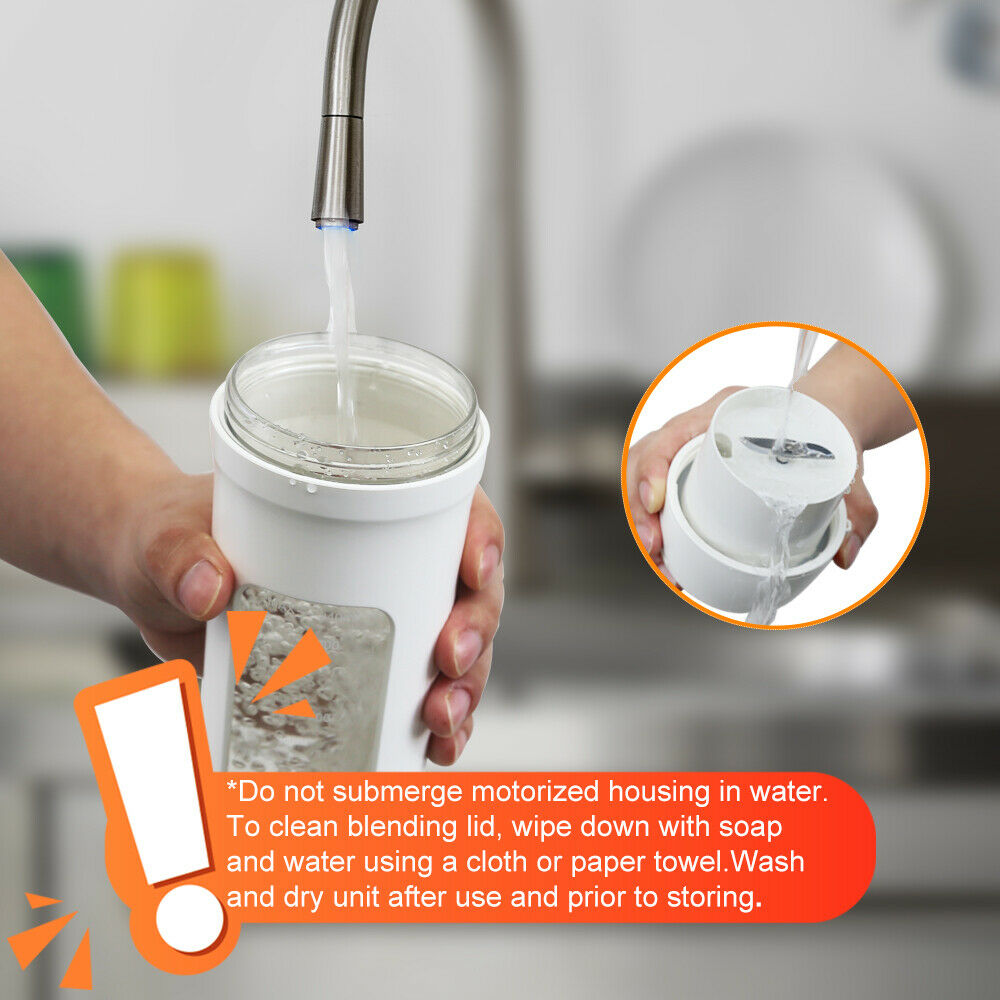 USB Power Portable Blender, Personal Mini Juicer for Smoothies Shakes