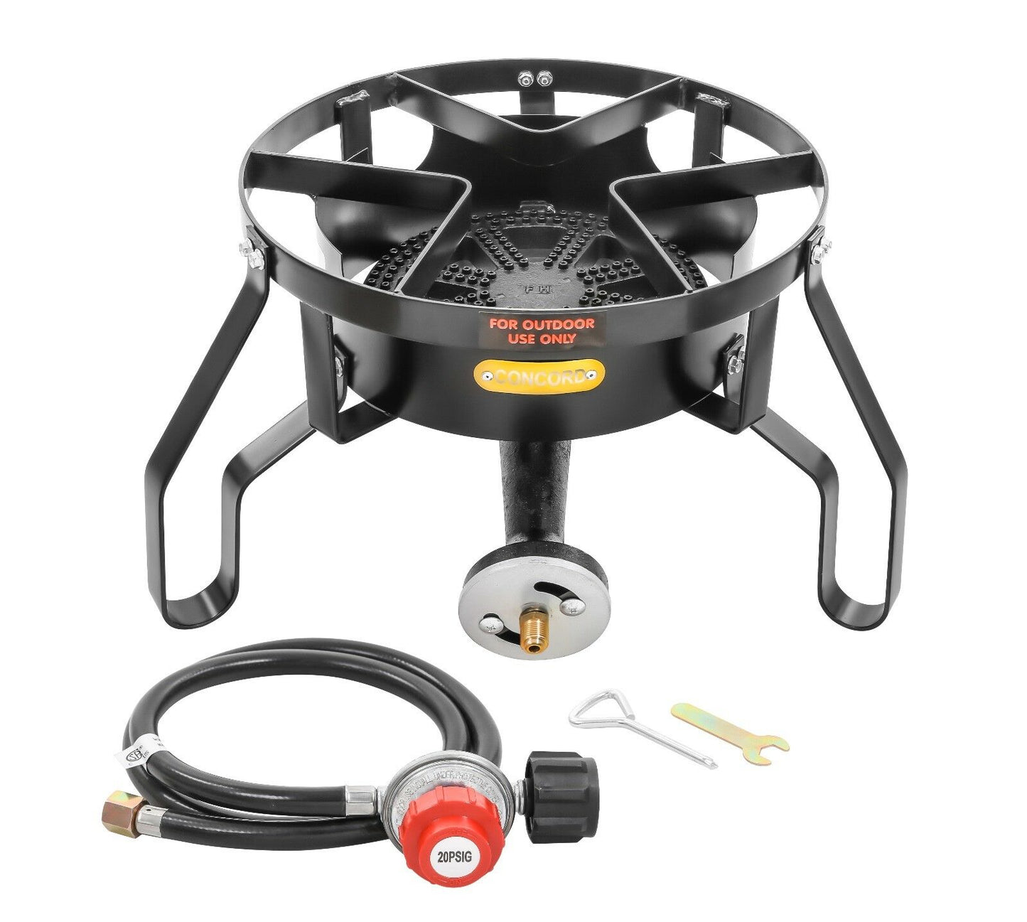 Single High Pressure Outdoor Gas Burner