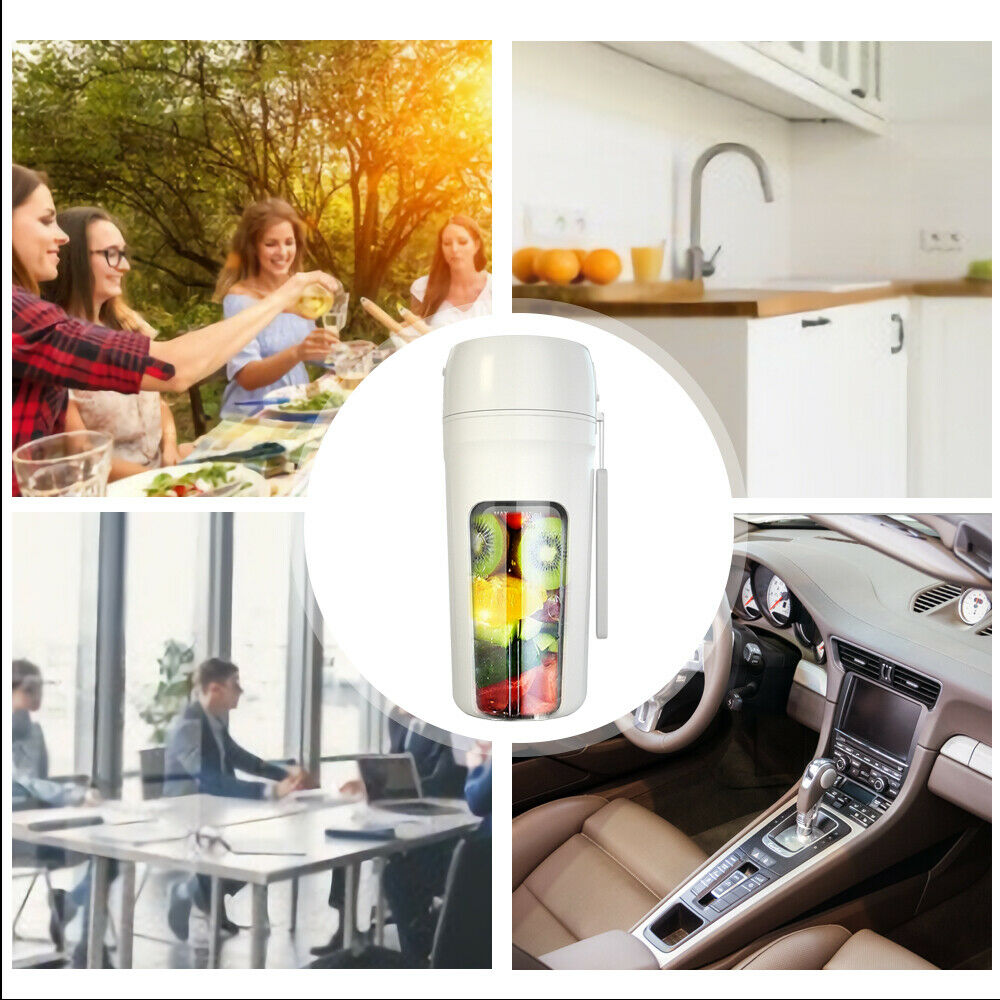 USB Power Portable Blender, Personal Mini Juicer for Smoothies Shakes