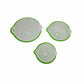 6 Pieces Green Kitchen Colander & Mixing Bowl Set
