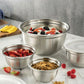 5 Pieces Stainless Steel Bowl Set