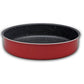3 PC Red & Black Marble Coating Baking Tray Set