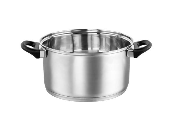 6 PC Stainless Steel 18/10 Induction Shallow Pot