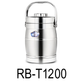 1.2L 3 Tier Vacuum Bento Thermos For Hot Food