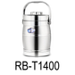 1.4L 3 Tier Vacuum Bento Thermos For Hot Food
