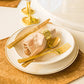 12 PC Flower Design Dinner Fork Set