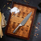 6 PC Stainless Steel Knife & Block Set