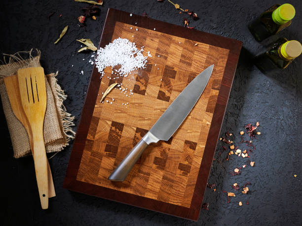 6 PC Stainless Steel Knife & Block Set