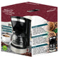 Brentwood 12-Cup Coffee Maker, Black
