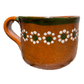 Mexican Handmade Clay Coffee Cup “Mis Raíces” - Jarrito/taza de barro cafetero